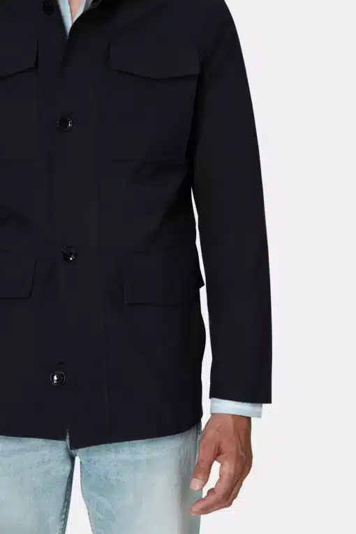 Oscar Jacobson Smyth Field Technical Cotton Jacket