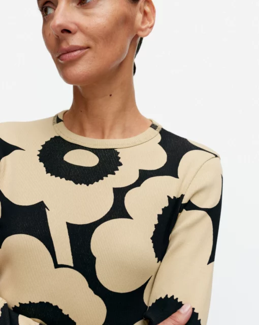 Marimekko Tulva Unikko LS Rib Top