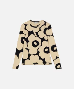 Marimekko Tulva Unikko LS Rib Top