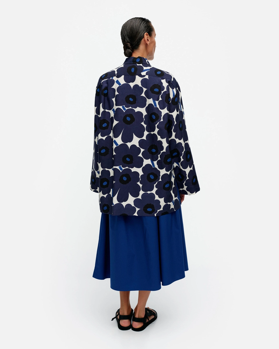 Buy Marimekko Törmä Unikko Cupro Mix Shirt - Scandinavian