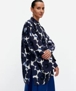 Buy Marimekko Törmä Unikko Cupro Mix Shirt - Scandinavian Buy Marimekko Törmä Unikko Cupro Mix Shirt - Scandinavian