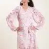 Dry Lake Everyday Dress Pink Rose Print