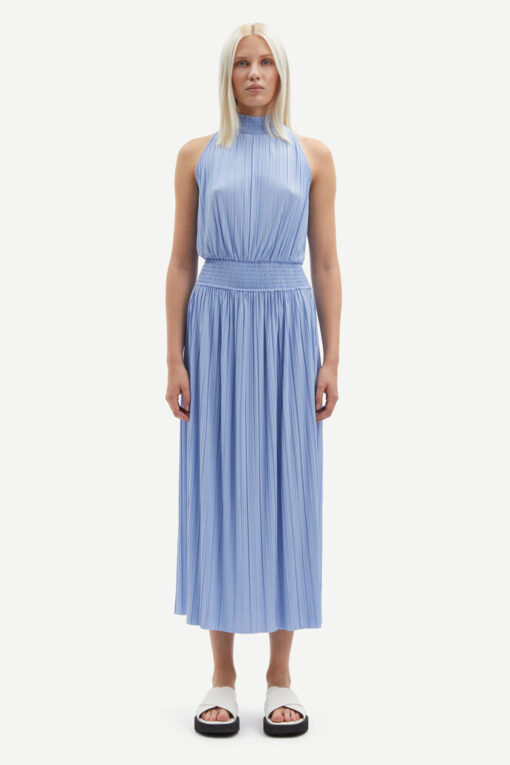 Samsøe Samsøe Uma Dress Blue Heron