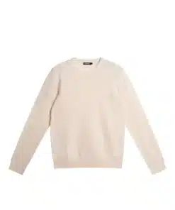 J.Lindeberg Lyle Light Merino Sweater Cloud White