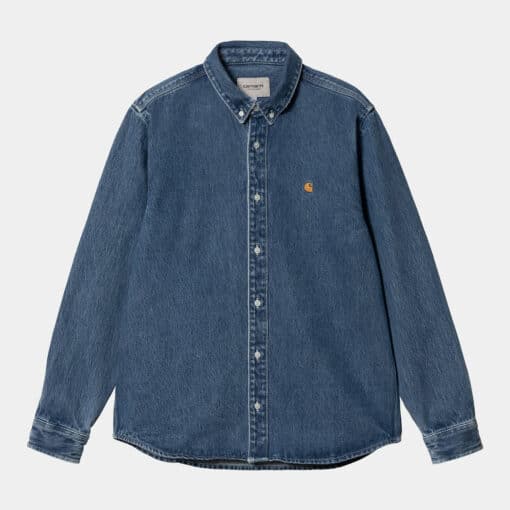 Carhartt WIP L/S Weldon Shirt Blue