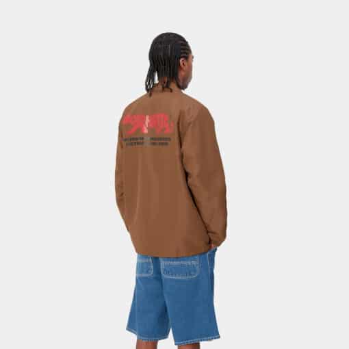 Carhartt WIP Rocky Coach Jacket Lumber/Samba/Black