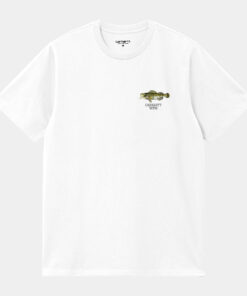 Carhartt WIP S/S Fish T-Shirt White
