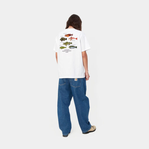 Carhartt WIP S/S Fish T-Shirt White