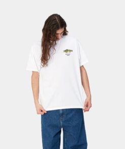 Carhartt WIP S/S Fish T-Shirt White