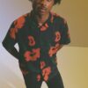 Edwin Garden Society Shirt SS Red/Black