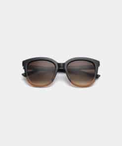 A.Kjaerbede Billy Sunglasses Black/Brown Transparent