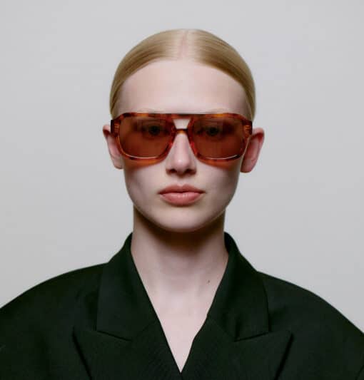A.Kjaerbede Kaya Sunglasses Havana