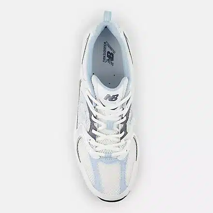 Buy New Balance 530 Women White with dark arctic grey and light chrome blue Scandinavian Fashion Store