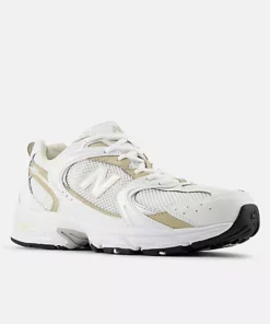 New Balance 530 White With Stoneware And Linen