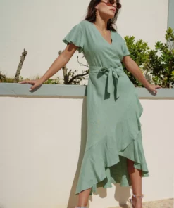 Nakoa Annika Dress Desert Sage