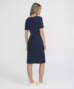Holebrook Vera Tee Dress Navy