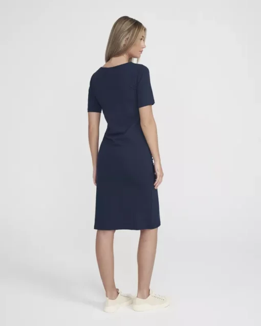 Holebrook Vera Tee Dress Navy