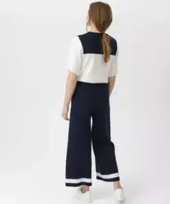 Holebrook Nadja Pants Navy/Offwhite