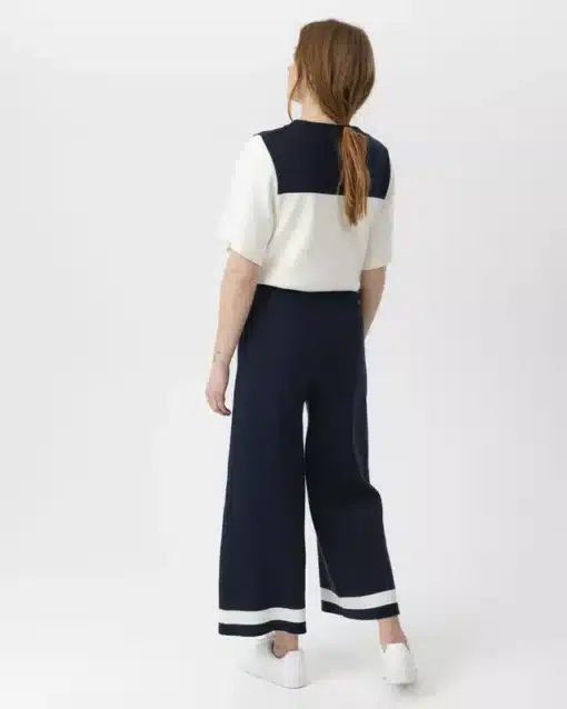 Holebrook Nadja Pants Navy/Offwhite