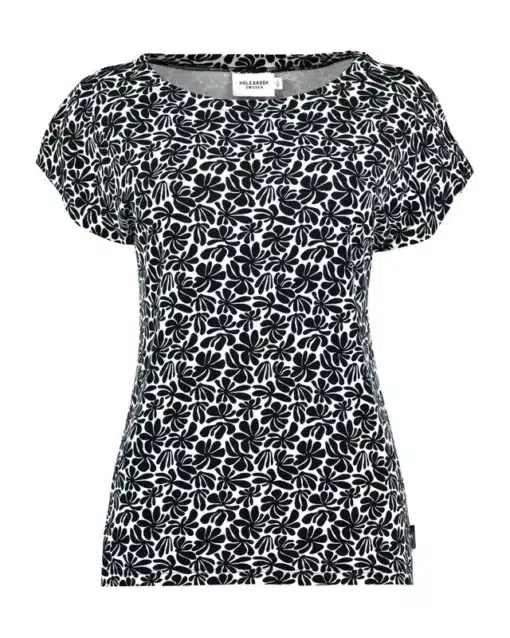 Holebrook Asta Capsleeve Top Sand/Navy