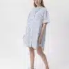 Holebrook Emily Tunic Dress White/Navy