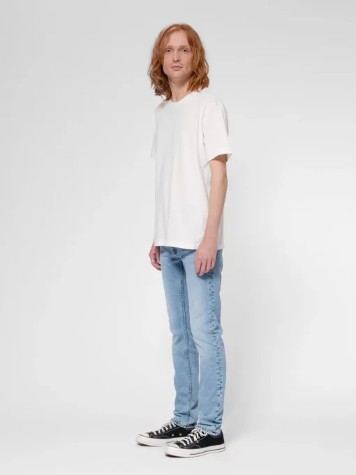 Nudie Jeans Lean Dean Warm Days Blue