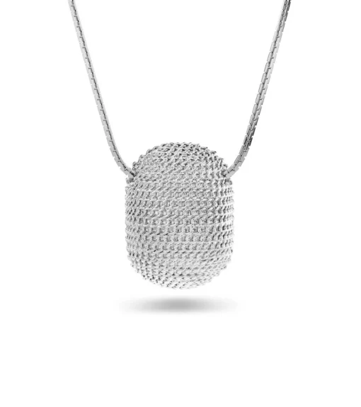 Edblad Amarillo Necklace L Rhodium