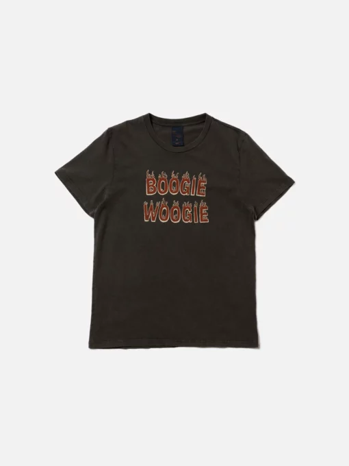 Nudie Jeans Roy Boogie T-Shirt Antracite