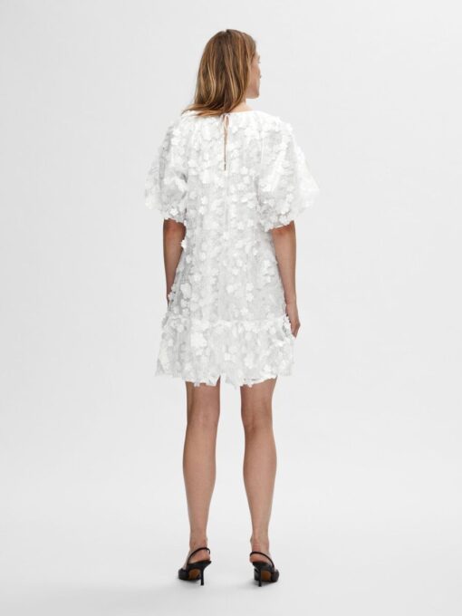 Selected Femme Alberta Dress Snow White