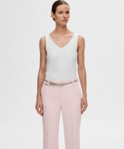 Selected Femme Dianna Top Bright White
