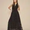 Mos Mosh Paolina Lace Dress Black