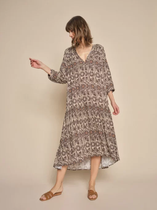 Mos Mosh Jilli Vida Dress Slate Black