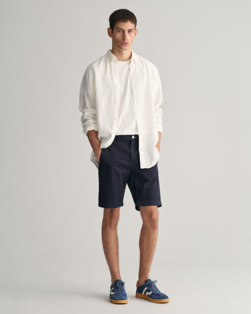 Gant Relaxed Sunfaded Shorts Marine