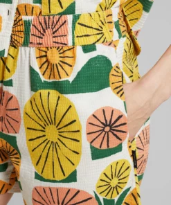 Dedicated Shorts Aspudden Dandelions Oat White