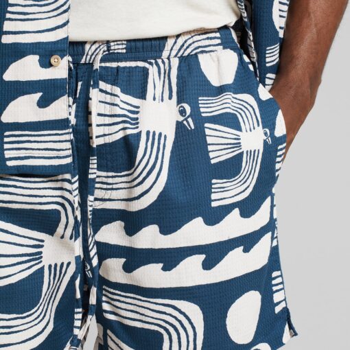 Dedicated Shorts Essingen Seagulls Majolica Blue