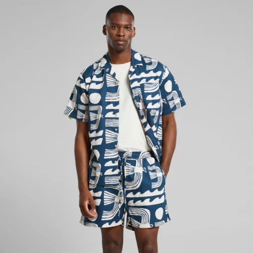 Dedicated Shorts Essingen Seagulls Majolica Blue