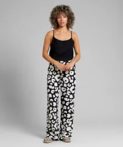 Dedicated Pants Ale Painted Leopard Black