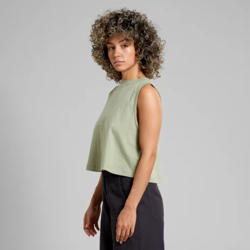 Dedicated Top Namsos Hemp Tea Green