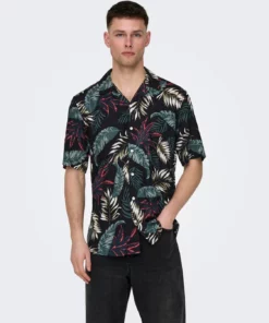 Only & Sons Wayne Life Shirt Black