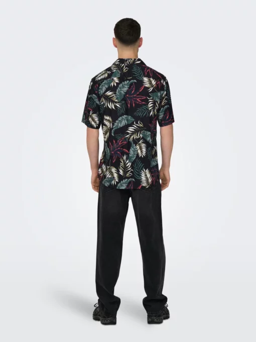 Only & Sons Wayne Life Shirt Black