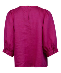 Stenströms Carmen Dark pink Linen Blouse