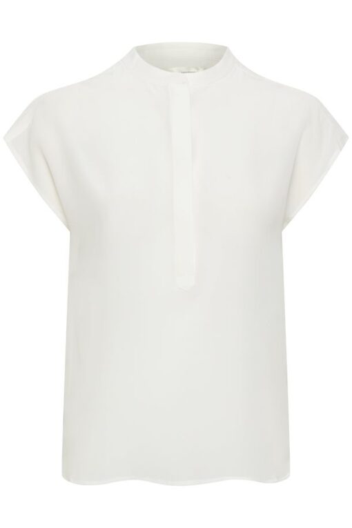 InWear LUcie Top Silk Premium White Smoke