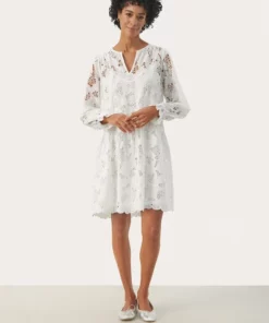 Part Two Lay Dress Bright White