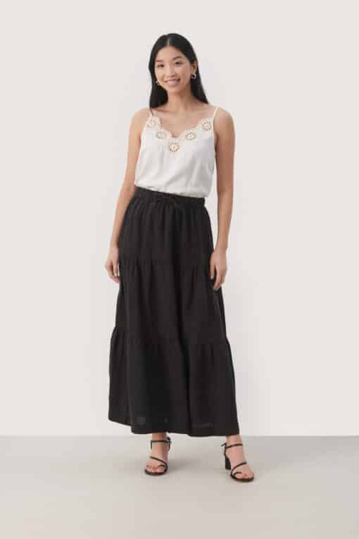 Part Two Getia Skirt Black