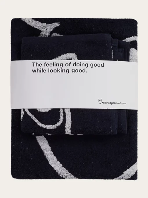 Knowledge Cotton Apparel 2xfacetowel, 1xbath towel