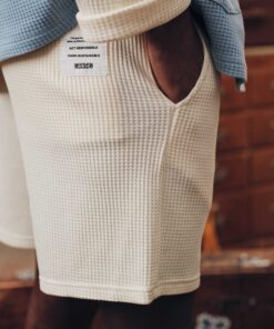 Nikben Waffle Shorts Vanilla