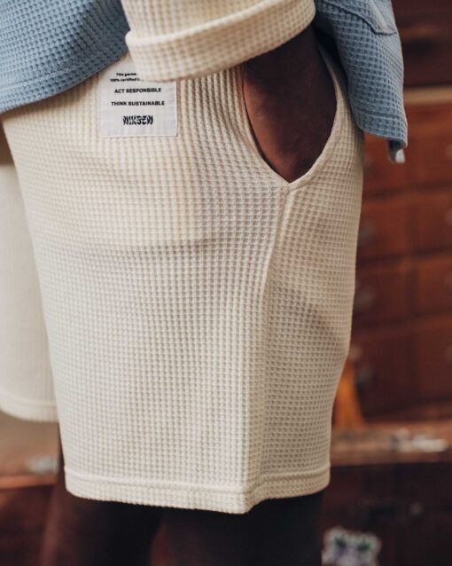 Nikben Waffle Shorts Vanilla