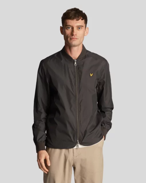 Lyle & Scott Bomber Jacket Gunmetal