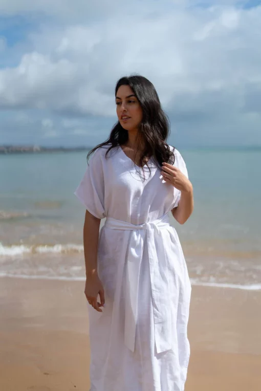 Nakoa Naomi Dress Coconut Milk