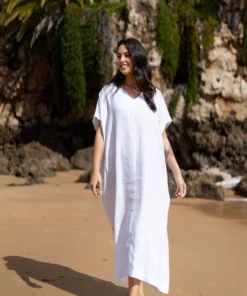 Nakoa Naomi Dress Coconut Milk